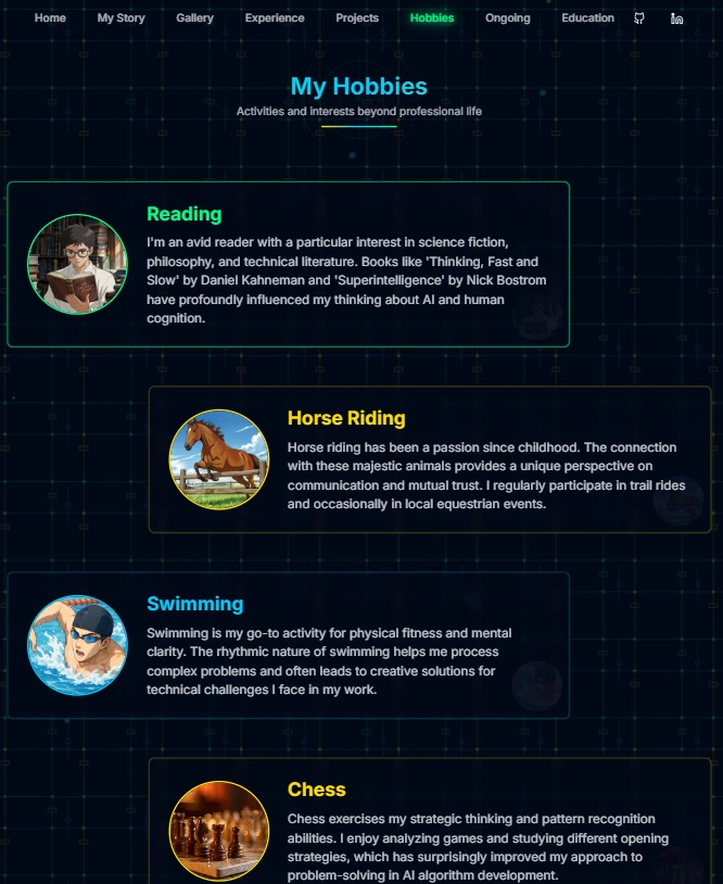 My Hobbies